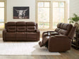 Knightington Brown Power Reclining Living Room Set by Ashley at Eve Furniture