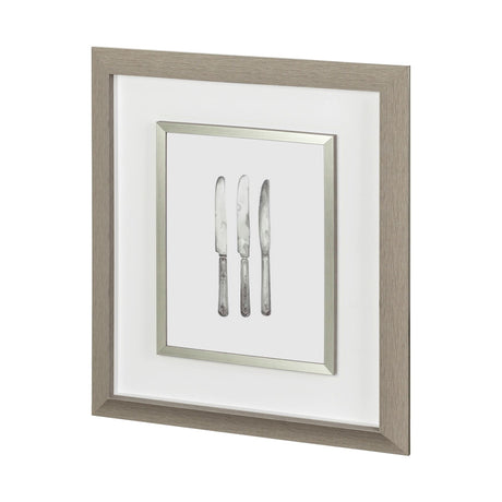 Knives by Marie a Framed Art Print Matted under Glass by Mercana at Eve Furniture