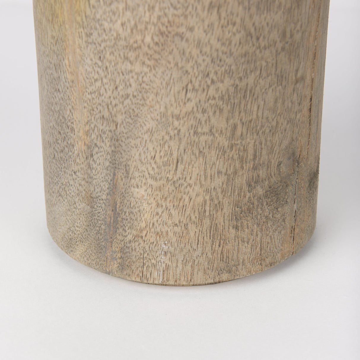 Knox Large Gray-Wash Wood Decorative Object by Mercana at Eve Furniture