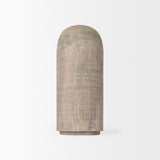 Knox Medium Gray-Wash Wood Decorative Object by Mercana at Eve Furniture