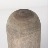 Knox Medium Gray-Wash Wood Decorative Object by Mercana at Eve Furniture