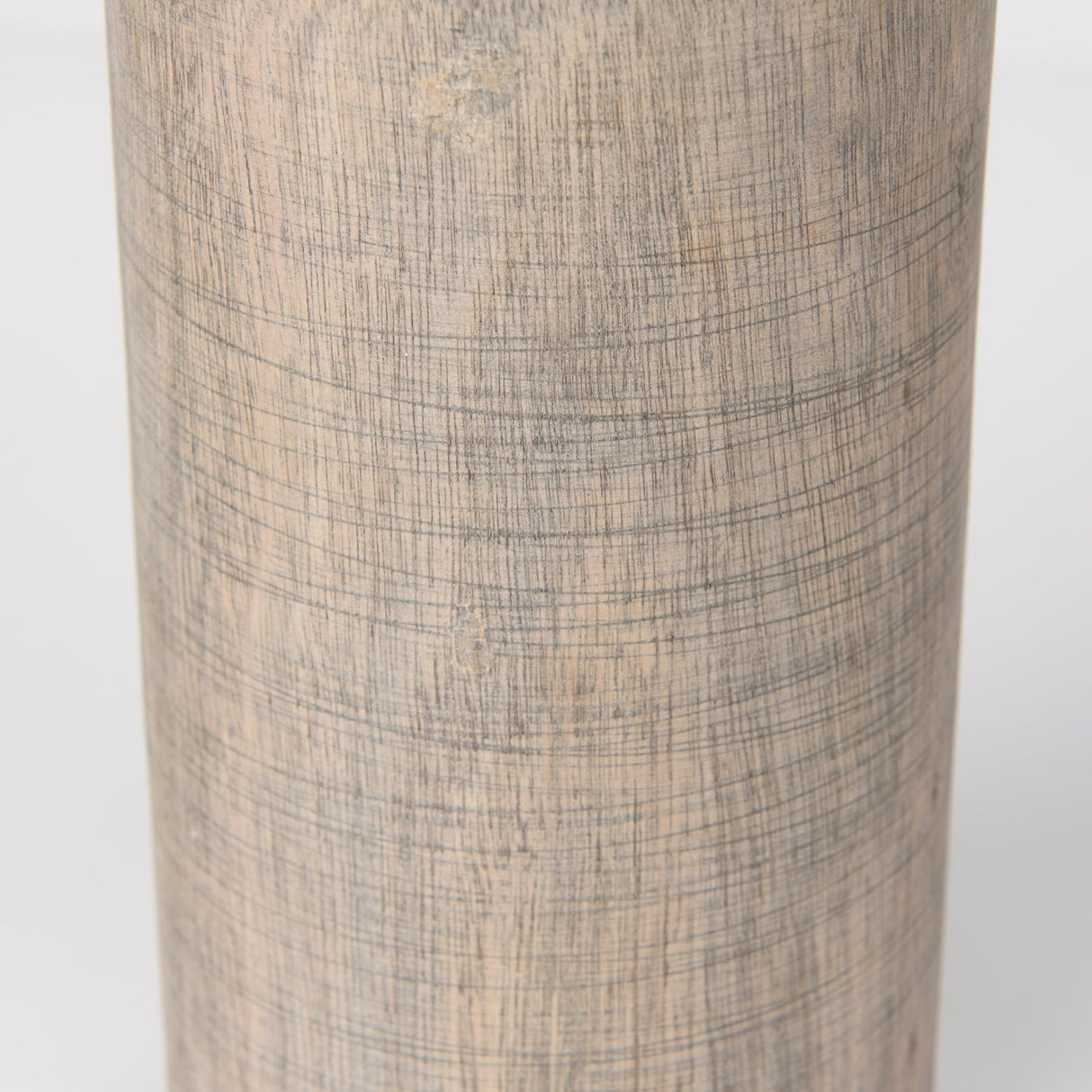 Knox Medium Gray-Wash Wood Decorative Object by Mercana at Eve Furniture