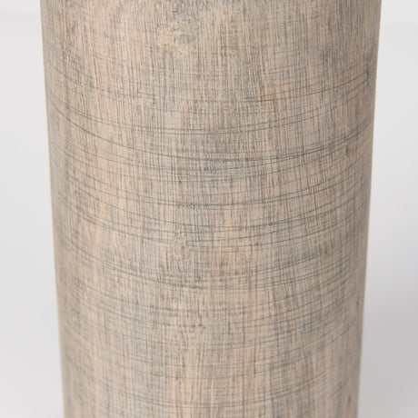 Knox Medium Gray-Wash Wood Decorative Object by Mercana at Eve Furniture