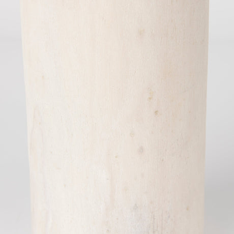Knox Medium White-Wash Wood Decorative Object by Mercana at Eve Furniture