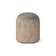 Knox Short Gray-Wash Wood Decorative Object by Mercana at Eve Furniture
