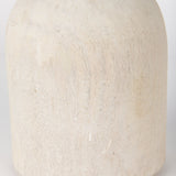 Knox Short White-Wash Wood Decorative Object by Mercana at Eve Furniture