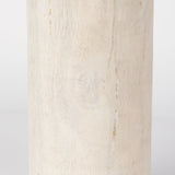 Knox Tall White-Wash Wood Decorative Object by Mercana at Eve Furniture