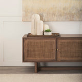 Knox Tall White-Wash Wood Decorative Object by Mercana at Eve Furniture
