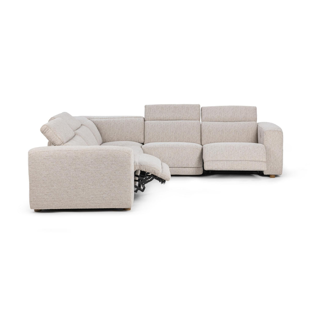 Knoxville 5 Piece Reclining Sectional by Classic Home at Eve Furniture