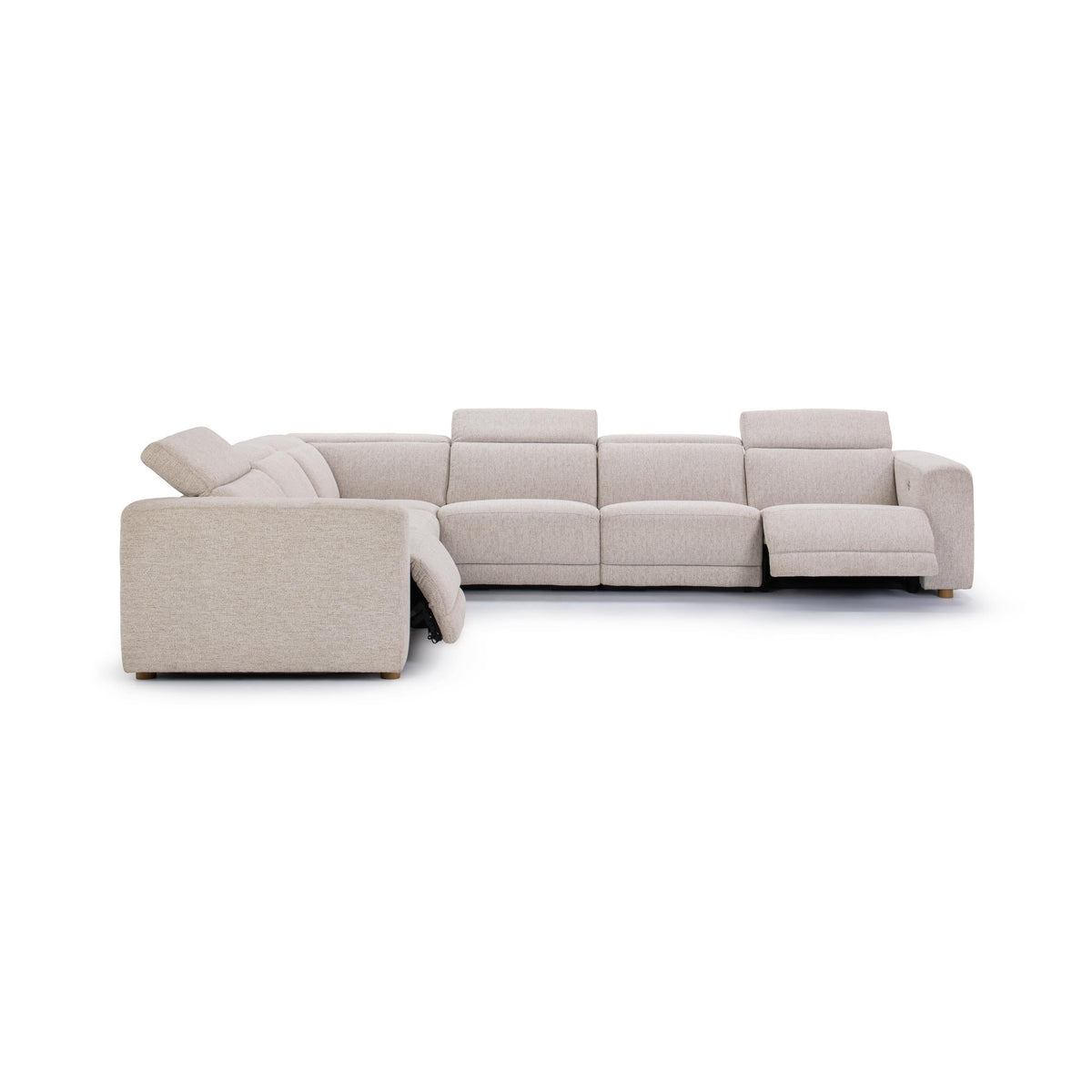 Knoxville 6 Piece Reclining Sectional by Classic Home at Eve Furniture