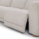 Knoxville 6 Piece Reclining Sectional - Gray by Classic Home at Eve Furniture