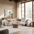 Knoxville Gray 5pc Power Recliner Sectional by Classic Home at Eve Furniture