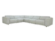 Knoxville Gray 6 Piece Power Recliner Sectional by Classic Home at Eve Furniture