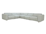 Knoxville Gray 6 Piece Power Recliner Sectional by Classic Home at Eve Furniture