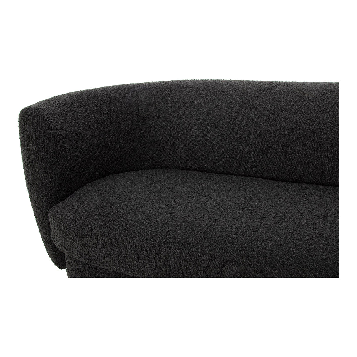 Koba Maya Black Sofa by Moe's Home at Eve Furniture