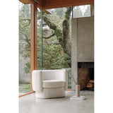Koba Maya White Chair by Moe's Home at Eve Furniture