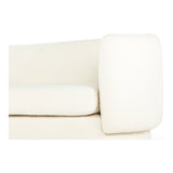 Koba Maya White Sofa by Moe's Home at Eve Furniture
