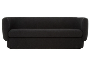 Koba Sofa Maya Black by Moe's Home at Eve Furniture
