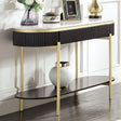 Koblenz Dark Walnut Sofa Table by Furniture of America at Eve Furniture