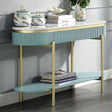 Koblenz Light Teal Sofa Table by Furniture of America at Eve Furniture