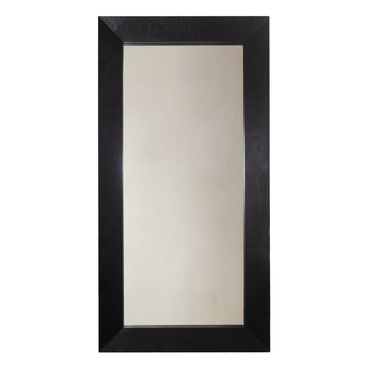 Koda Black Wood Floor Mirror by Diamond Sofa at Eve Furniture