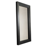 Koda Black Wood Floor Mirror by Diamond Sofa at Eve Furniture
