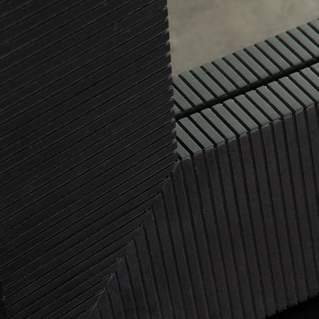 Koda Black Wood Floor Mirror by Diamond Sofa at Eve Furniture