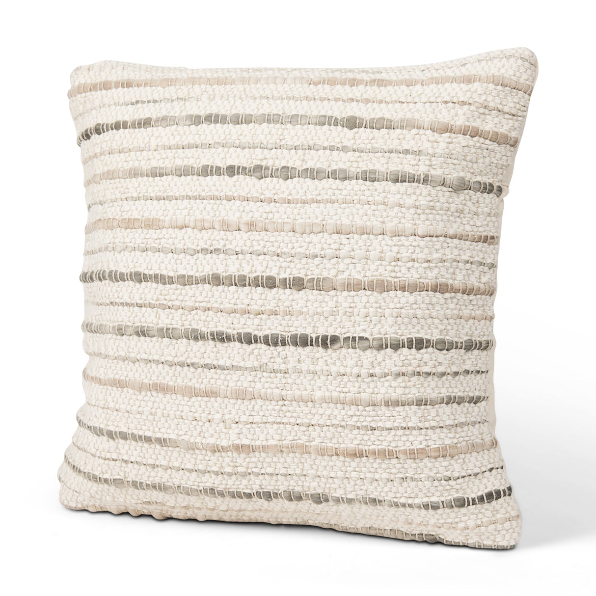 Kodi Square Pillow Cover w/Non-Allergen Filler, Set of 2 by Mercana at Eve Furniture