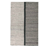Kofu Stripe Natural/Black Rug by Classic Home at Eve Furniture