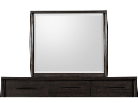 Koko Minx Beveled Glass Wall or Dresser Mirror by Modus Furniture at Eve Furniture