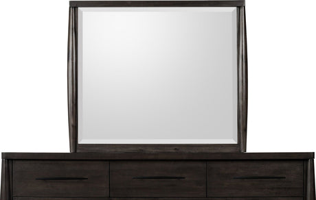 Koko Minx Beveled Glass Wall or Dresser Mirror by Modus Furniture at Eve Furniture