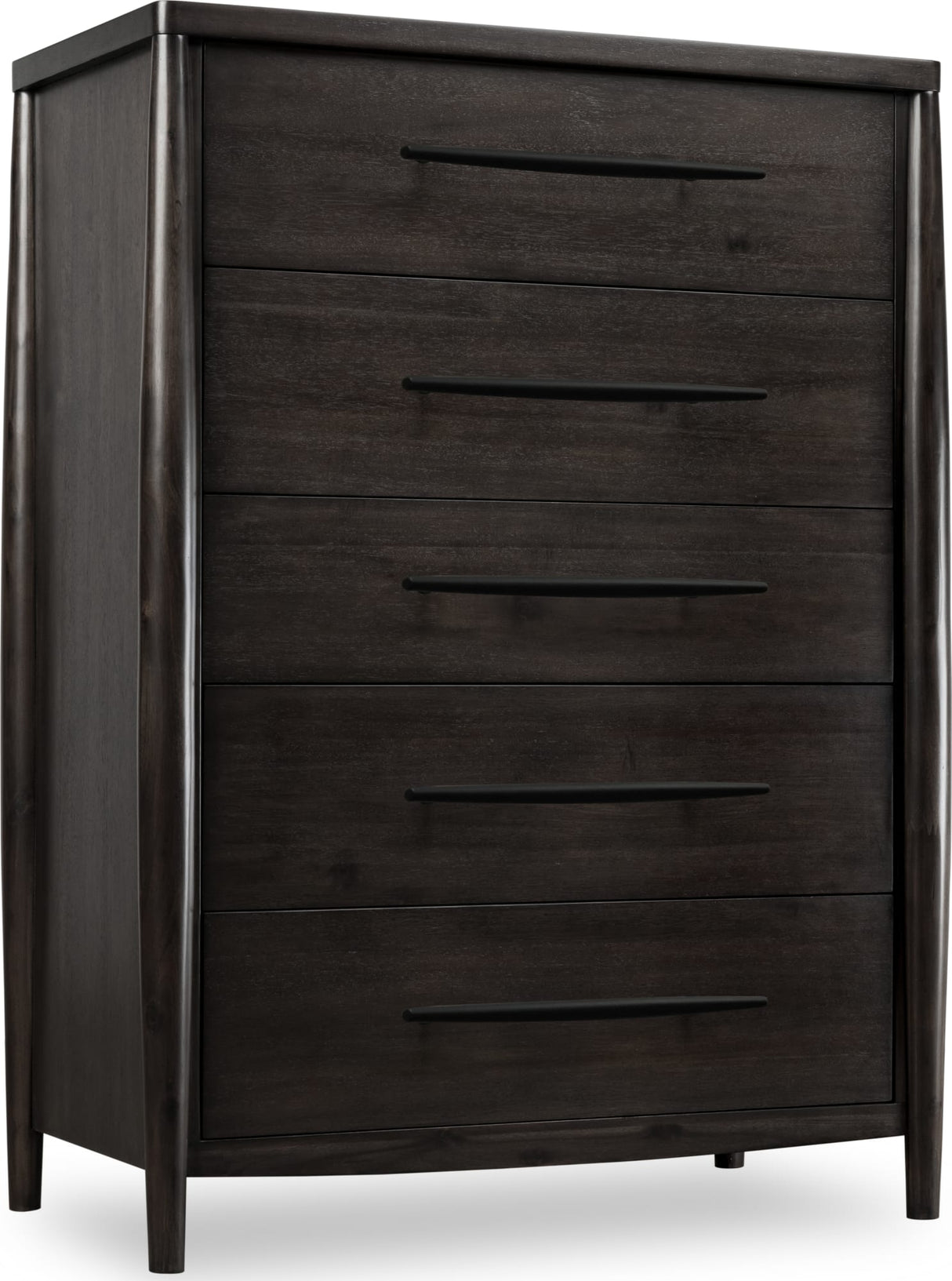 Koko Minx Five Drawer Acacia Wood Chest by Modus Furniture at Eve Furniture