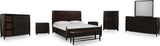 Koko Minx King Upholstered Panel Bed by Modus Furniture at Eve Furniture