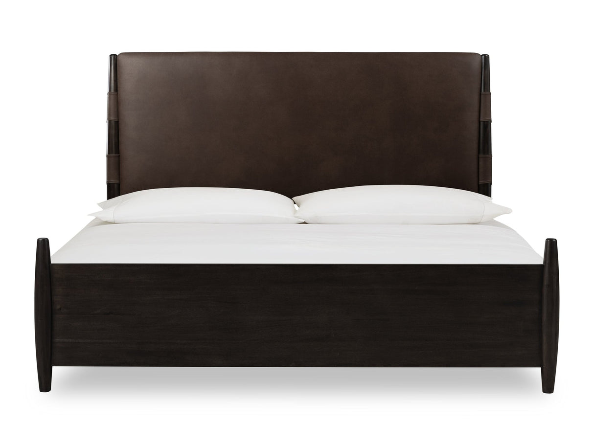 Koko Minx King Upholstered Panel Bed by Modus Furniture at Eve Furniture