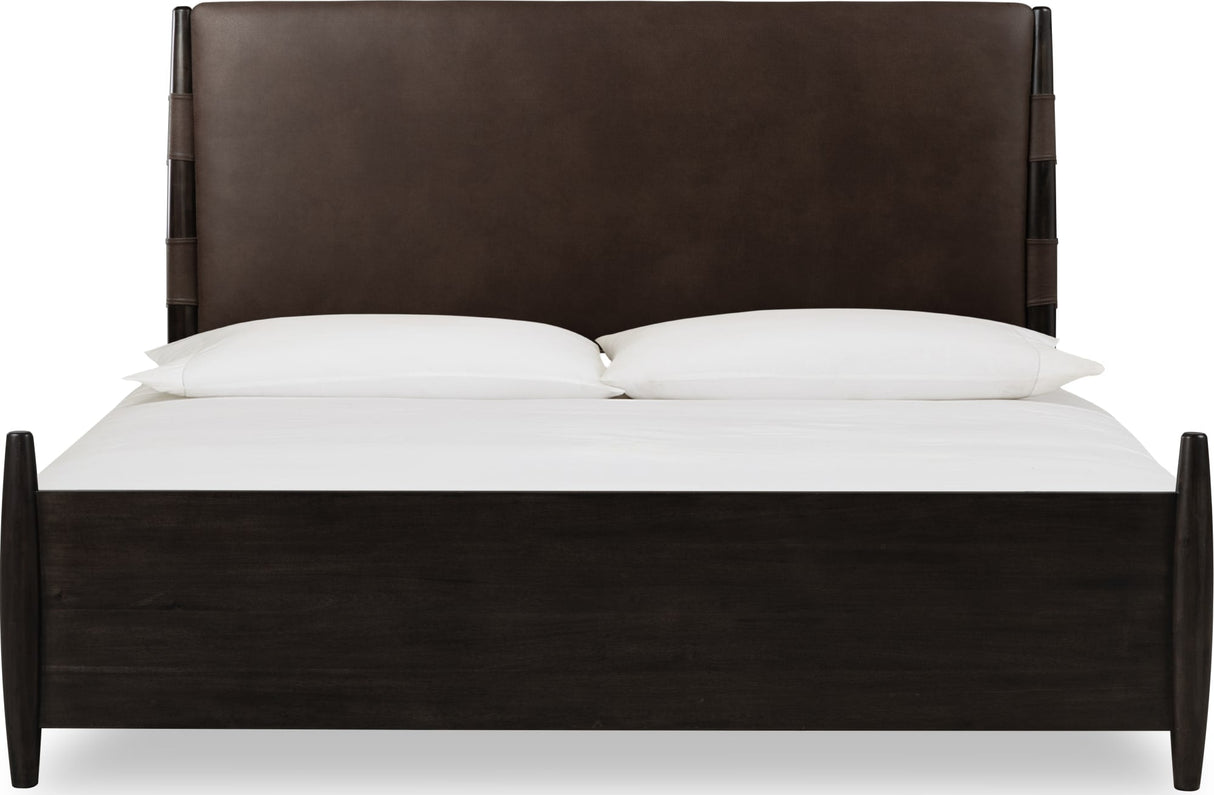Koko Minx King Upholstered Panel Bed by Modus Furniture at Eve Furniture