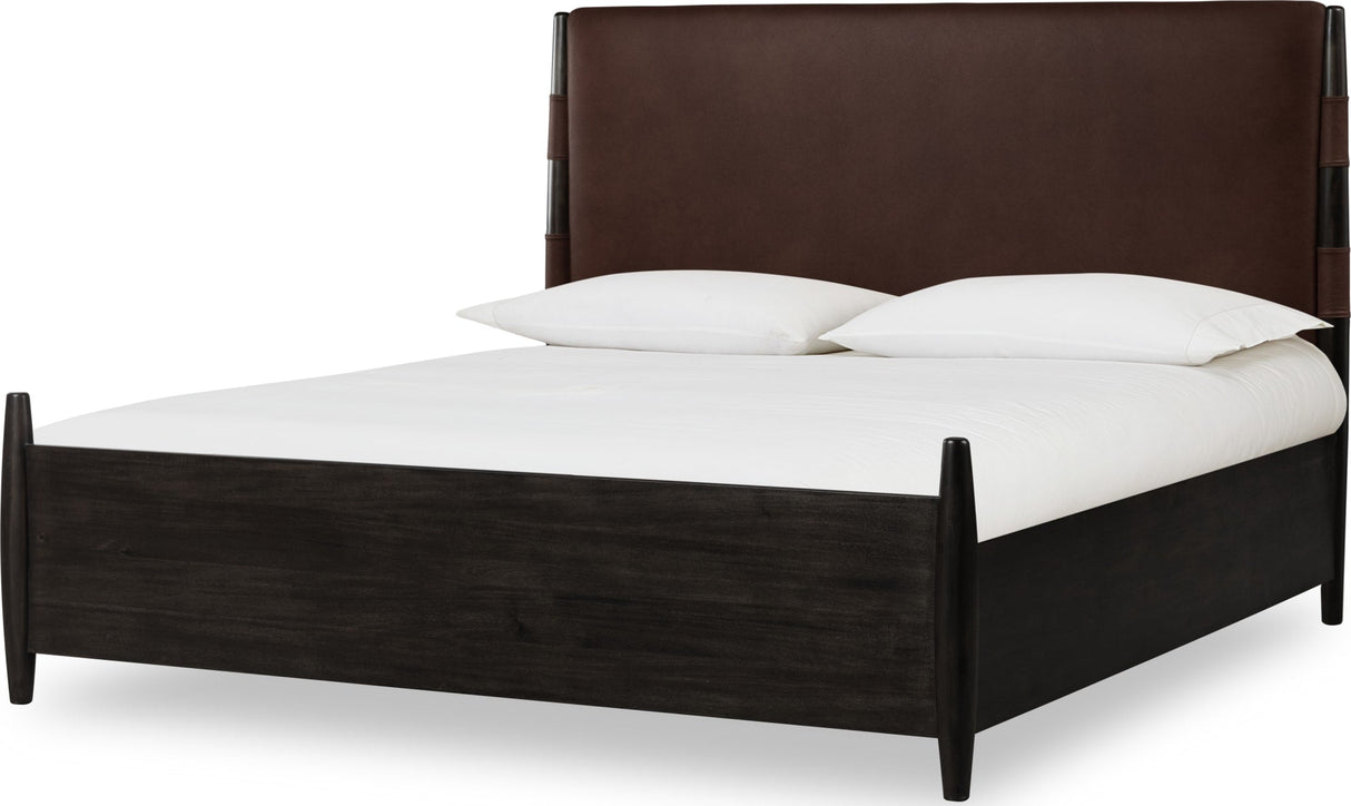 Koko Minx King Upholstered Panel Bed by Modus Furniture at Eve Furniture
