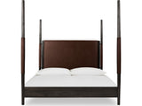 Koko Minx King Upholstered Poster Bed by Modus Furniture at Eve Furniture