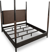 Koko Minx King Upholstered Poster Bed by Modus Furniture at Eve Furniture