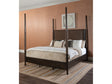 Koko Minx King Upholstered Poster Bed by Modus Furniture at Eve Furniture