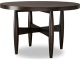 Koko Minx Round Acacia Wood Dining Table by Modus Furniture at Eve Furniture