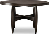 Koko Minx Round Acacia Wood Dining Table by Modus Furniture at Eve Furniture