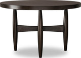 Koko Minx Round Acacia Wood Dining Table by Modus Furniture at Eve Furniture