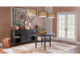 Koko Minx Round Acacia Wood Dining Table by Modus Furniture at Eve Furniture