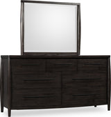 Koko Minx Seven Drawer Acacia Wood Dresser by Modus Furniture at Eve Furniture