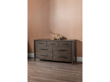 Koko Minx Seven Drawer Acacia Wood Dresser by Modus Furniture at Eve Furniture