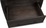 Koko Minx Three Drawer Nightstand with Cord Management by Modus Furniture at Eve Furniture