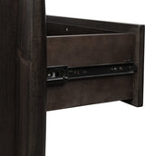 Koko Minx Three Drawer Nightstand with Cord Management by Modus Furniture at Eve Furniture
