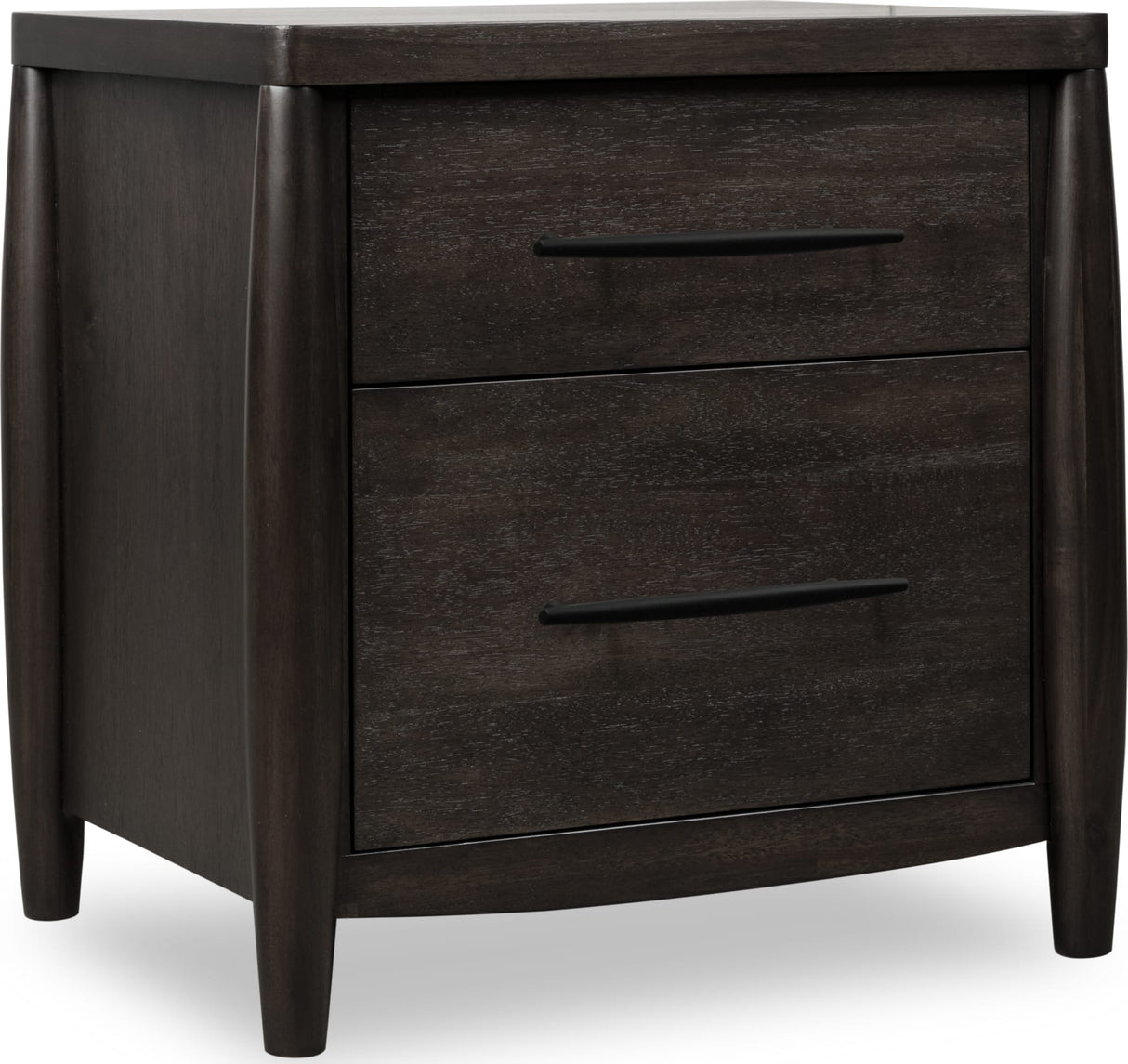 Koko Minx Two Drawer Nightstand with Cord Management by Modus Furniture at Eve Furniture