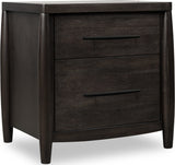 Koko Minx Two Drawer Nightstand with Cord Management by Modus Furniture at Eve Furniture