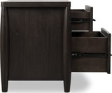 Koko Minx Two Drawer Nightstand with Cord Management by Modus Furniture at Eve Furniture